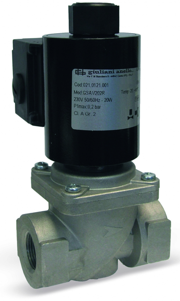 Electroventile cu rearmare automată, seriile GSAV, GSAV-R și GSAV-2R Electroventile cu rearmare automată, seriile GSAV, GSAV-R și GSAV-2R